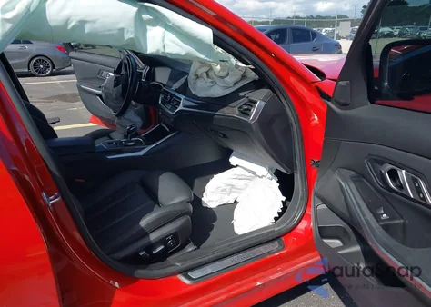 2020 BMW 330I z USA, uszkodzony, nr VIN 3MW5R1J01L8B25337